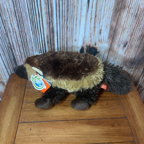 Wild Republic Cuddlekins 12" Wolverine Plush Toy K&M International New - Picture 2 of 6